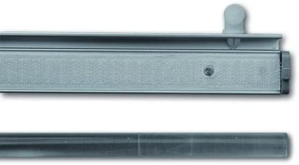 Alu-Paneelwagen für Vorhangschiene Innenlaufschiene Innenlaufprofil 34x14 mm